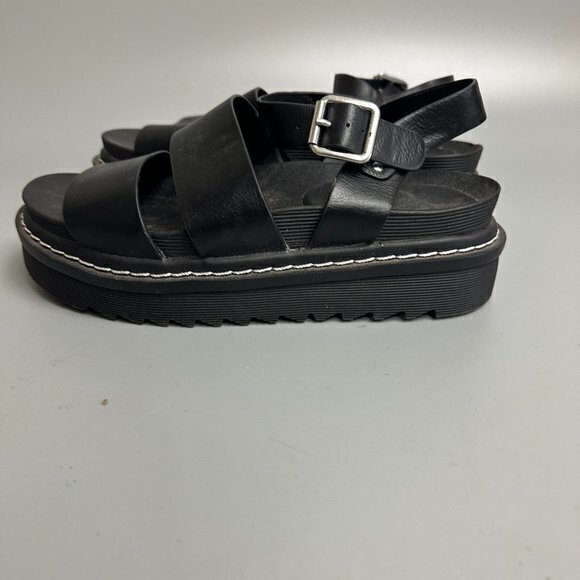 Madden Girl Women's Platform Sandals Black Dawsonn size 7M Y2k 90's - Picture 7 of 8